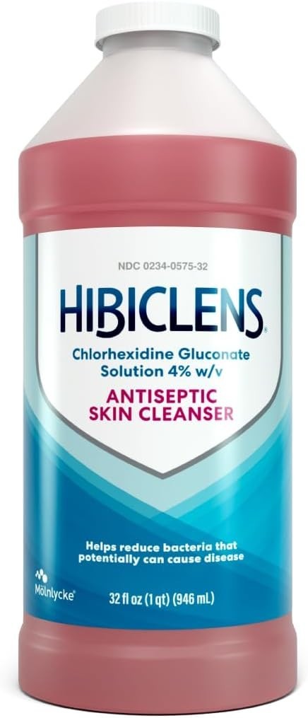 Hibiclens – Antimicrobial and Antiseptic Soap and Skin Cleanser – 32 Oz – for Ho