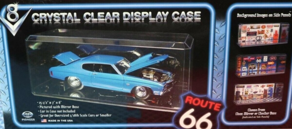 Pioneer G Crystal Clear Display 1:24 Scale Cars or Smaller