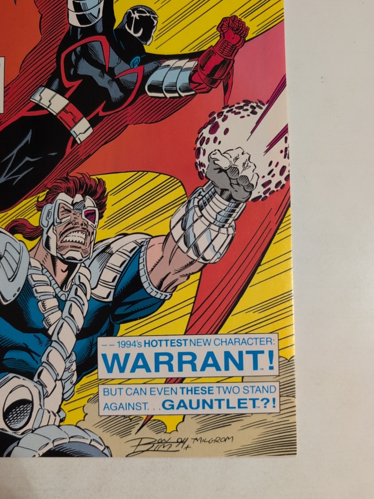Nightwatch #4 Kevin Barnes Comic Book Marvel Comics 1994
