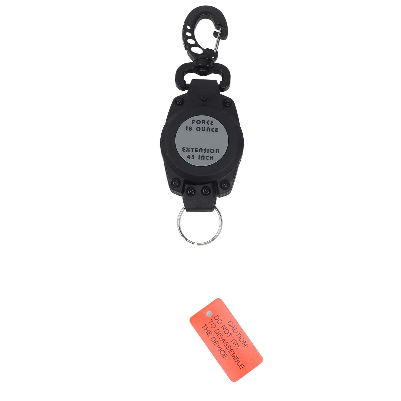 Retractable Dive Accessory with Clip for Easy Gear Management while Underwater