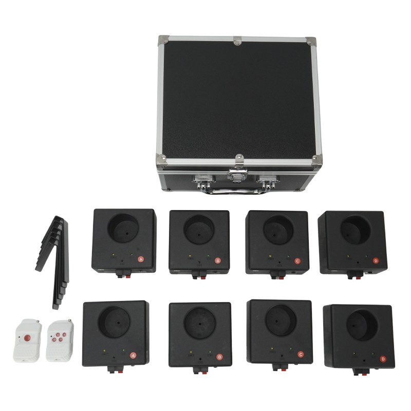 8Pcs Cold Spark Machine Stage Firework Effects For Party Wedding Remote Control
