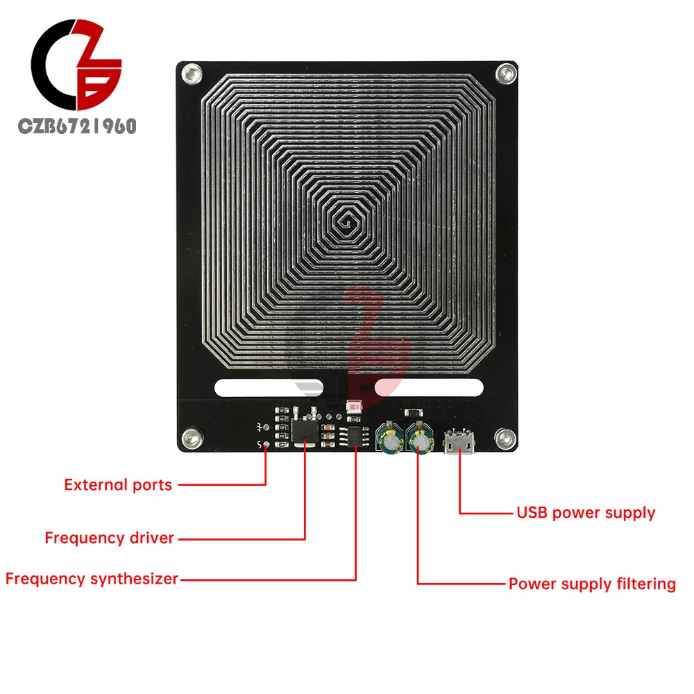 Schumann Wave Signal Generator Sine Wave 7.83Hz Low Frequency Pulse Generator 5V