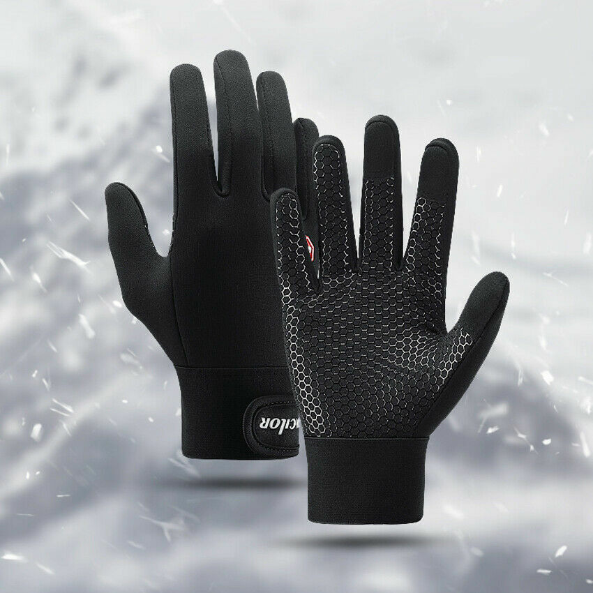 Touch Screen Windproof Waterproof Cold Weather Warm Gloves for Running Cycling
