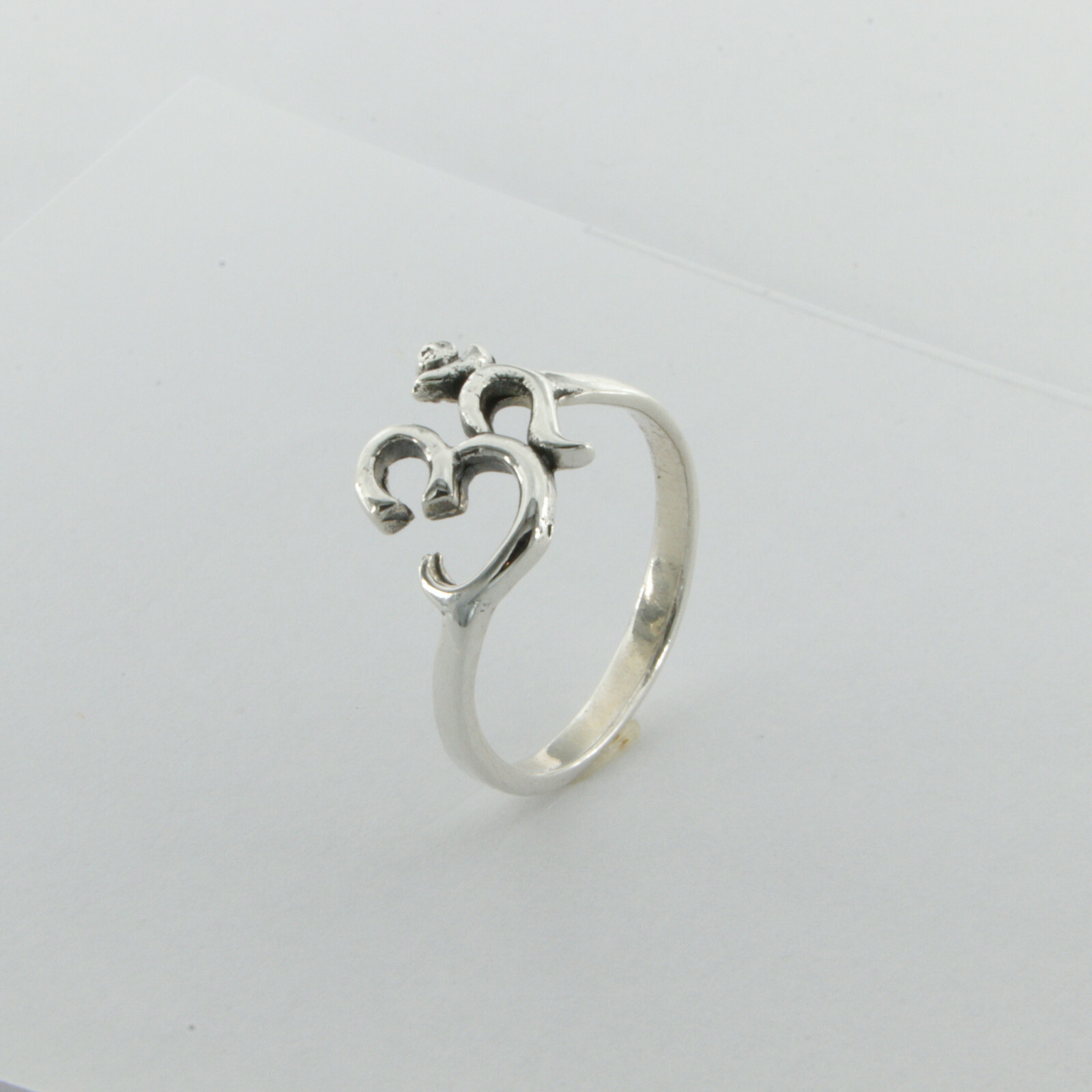 Sacred Om Ring - 925 STERLIG SILVER - Bali