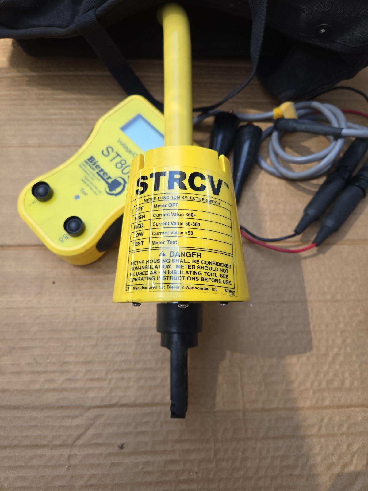 BIERER ST 800 VOLTAGE TRANSFORMER TESTER 800 AMP