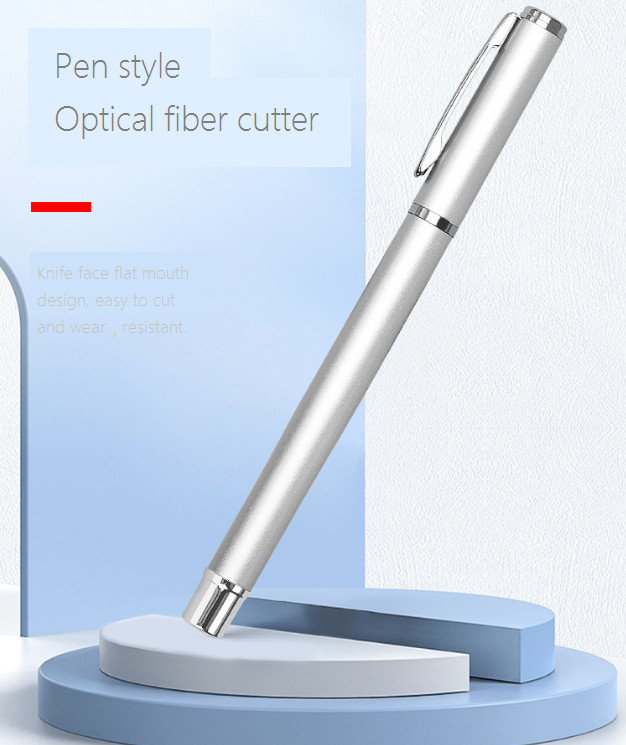 Optical fiber cutting pen tungsten steel bare fiber flat cut cutter pen type