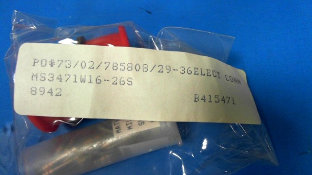 New (1pc) MS3471W16-26S MATRIX SEMI Interconnect MIL-Spec