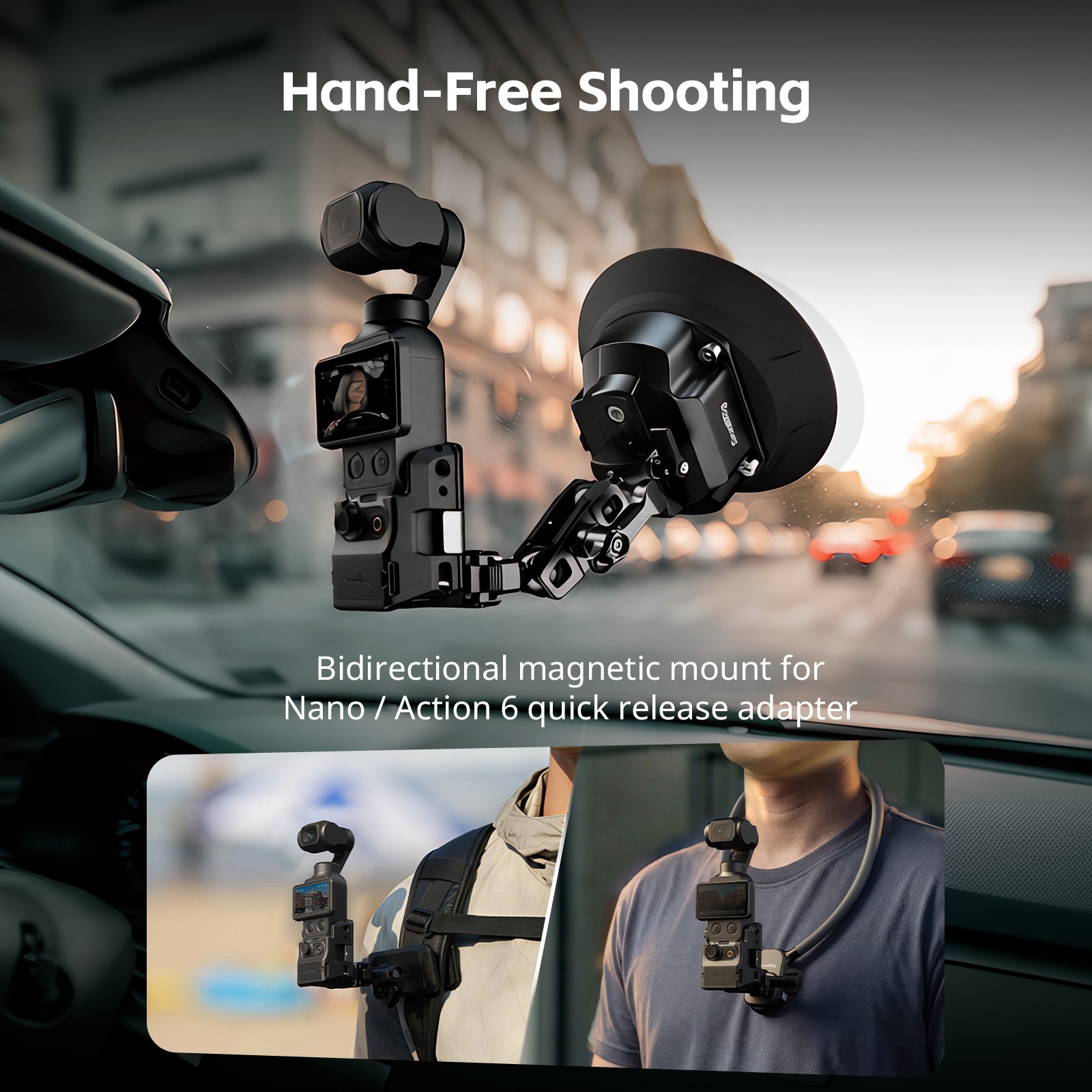 SmallRig Cage for DJI Osmo Pocket 4P / 4 / 3 and Xtra Muse (Basic Edition) 6002
