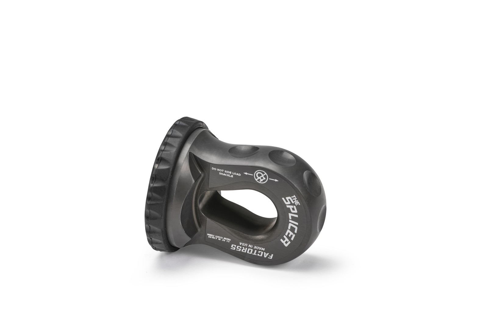 Factor-55 00352-06 Splicer Synthetic Rope Shackle Mount Gray