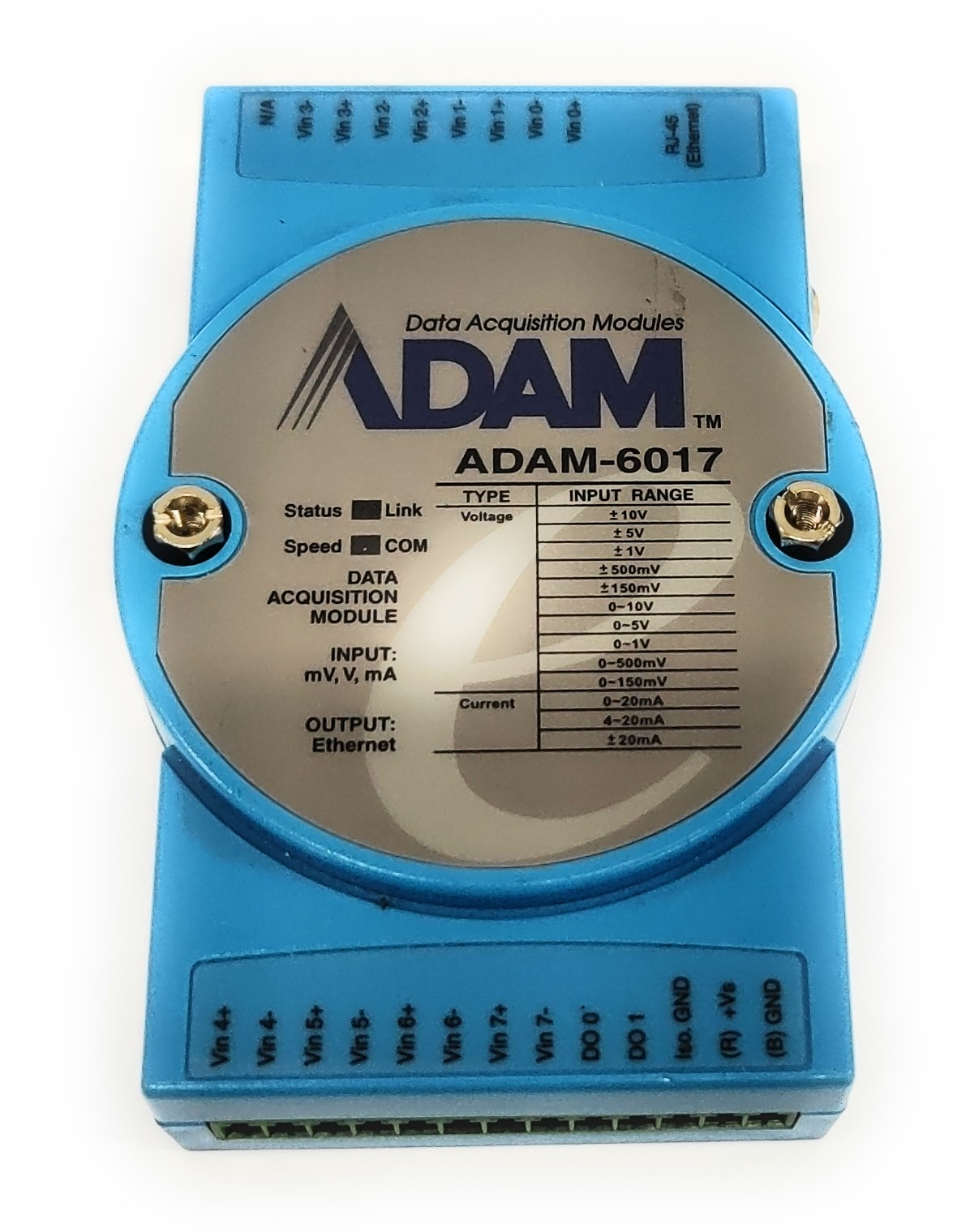 Advantech ADAM-6017 8-CH Data Acquisition Module Isolated Analog Input