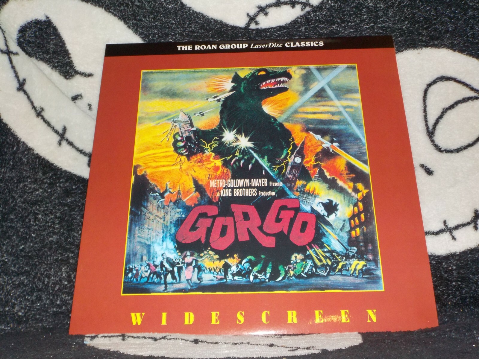 Gorgo Widescreen Laserdisc LD Bill Travers Roan Group Free Ship $50