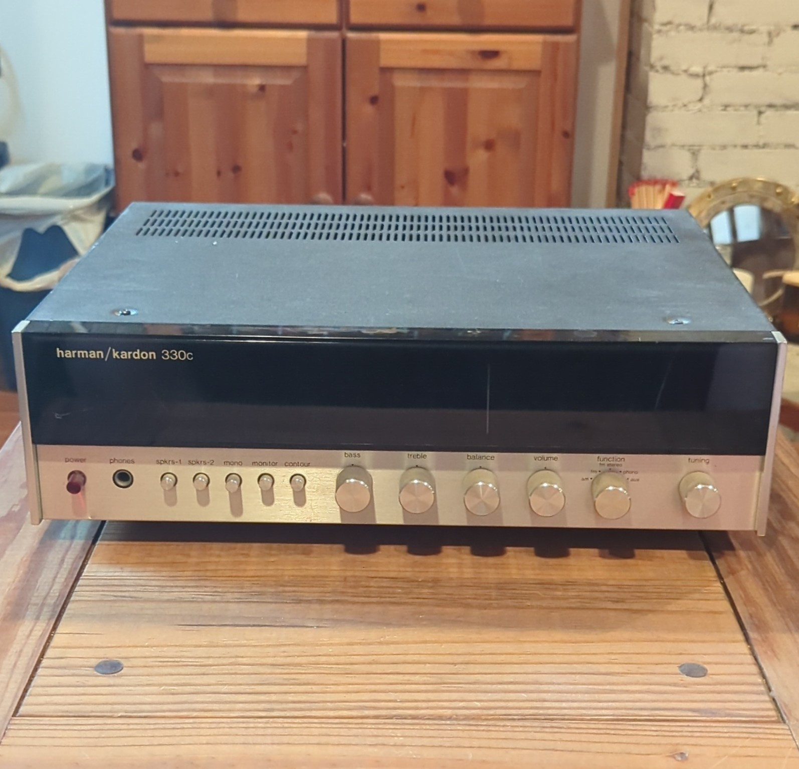 Harman/Kardon 330C 330c Vintage Stereo Receiver Model 330c MPN 330C