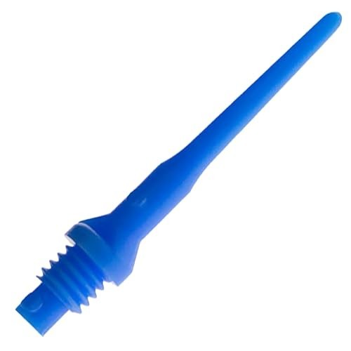 Soft Tip Dart Points 2BA Thread - Tufflex II Accessory, 100 & 500 Packs Availabl