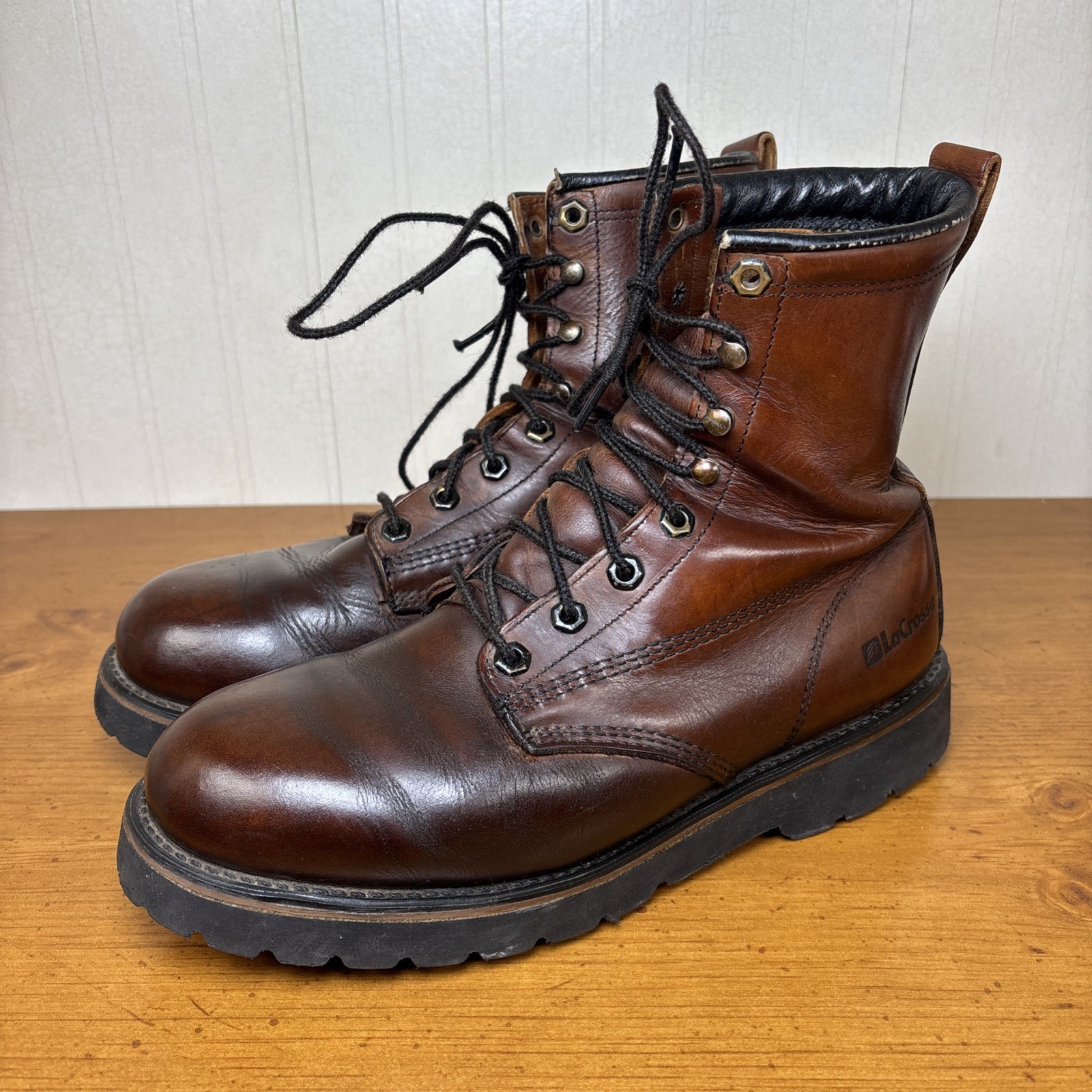 LaCrosse Leather Boots Men’s 8.5