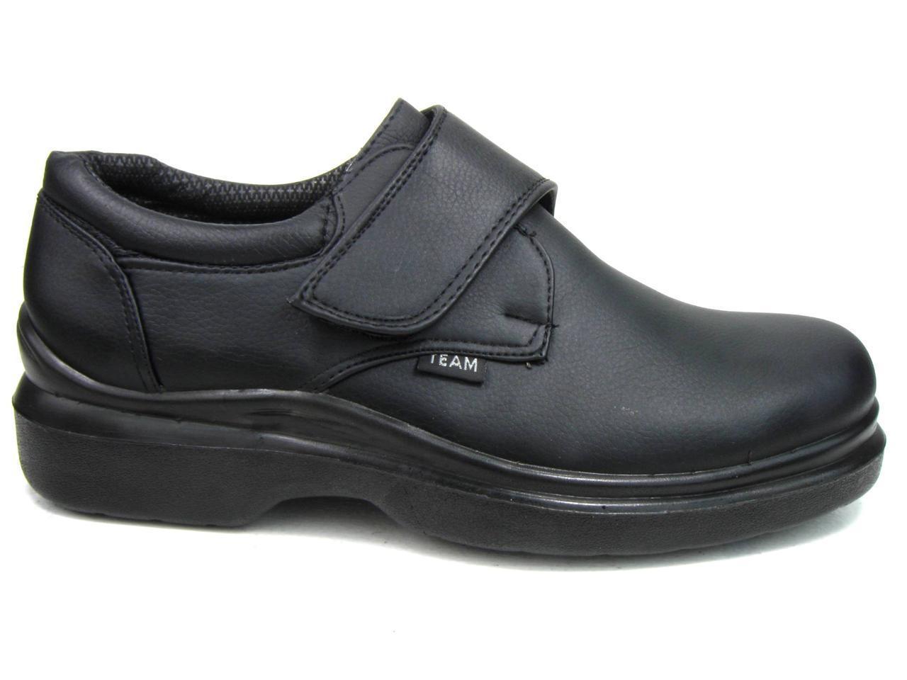 Men's Kitchen Non-slip Working Skid Resistance Synthetic Shoes Black