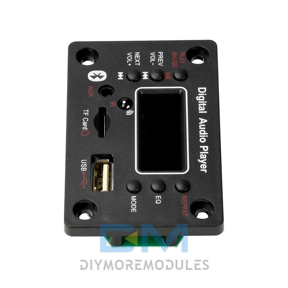 Audio Amplifier Board 2*25W 2CH Bluetooth 5.0 MP3 Decoder Board with Amplifier