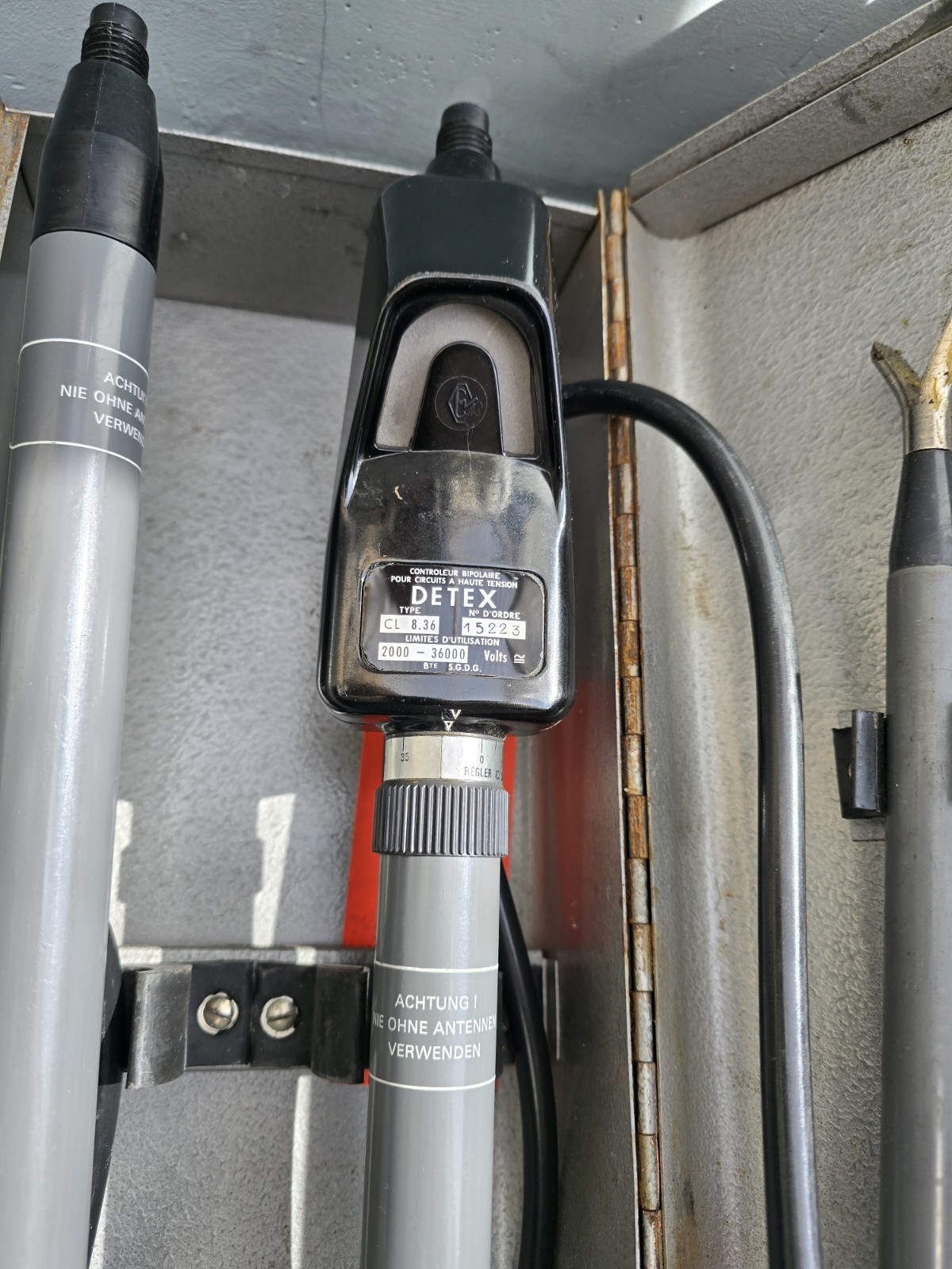 Detex cl 8.36 two pole phase tester