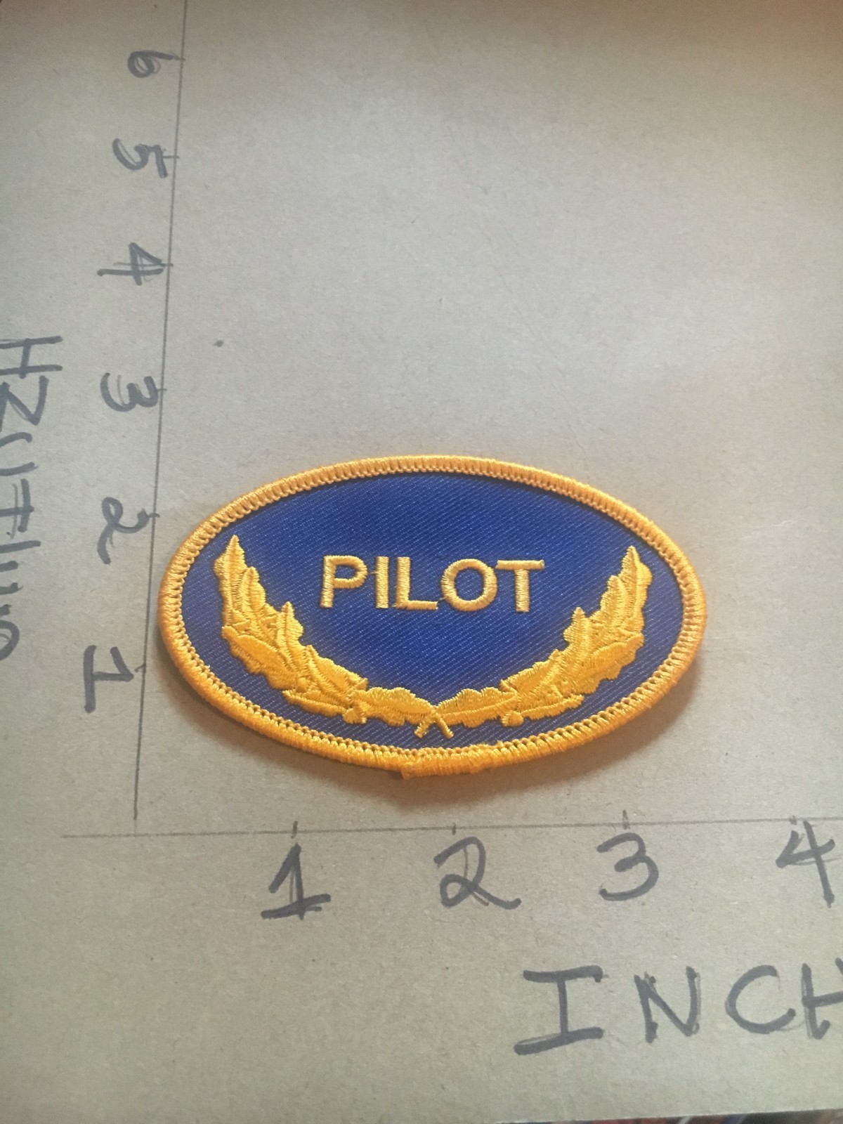 Pilot oval Patch 4/30/26 modern