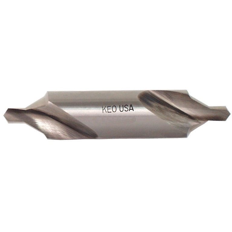 Keo 5mm HSS 60° Combined Drill & Countersink 12.5mm Body Diameter USA Made