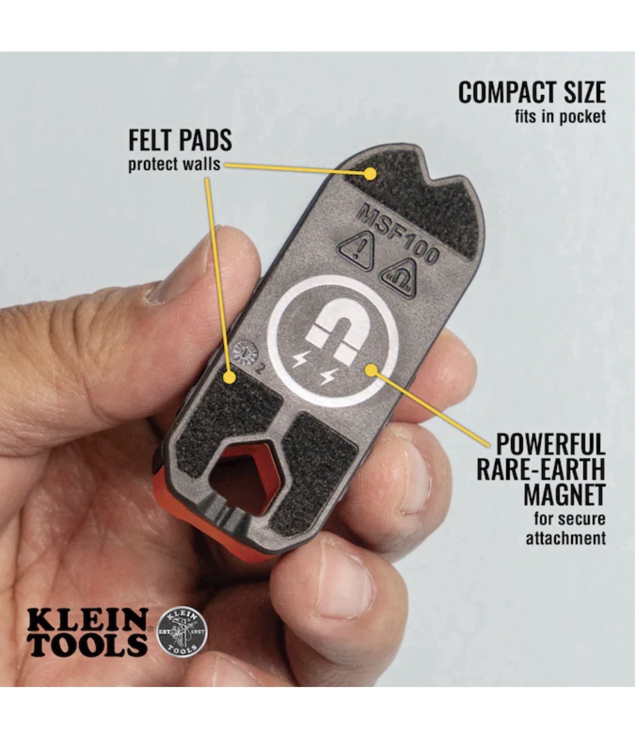 Klein Tools MSF100 Magnetic Stud Finder