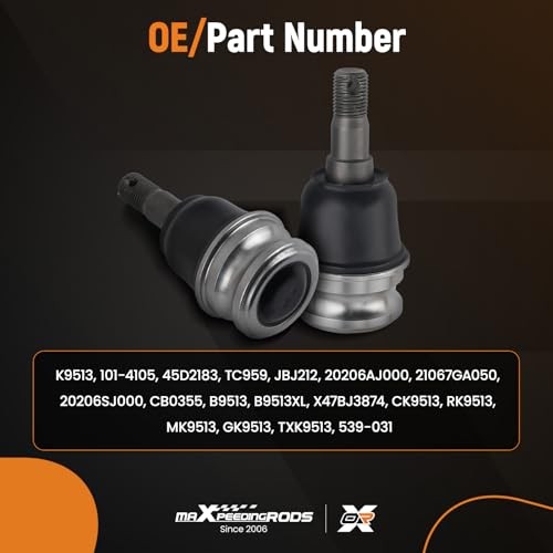 2Pcs Front Lower Ball Joints Kit for Subaru & Saab Model- Forester Black-New