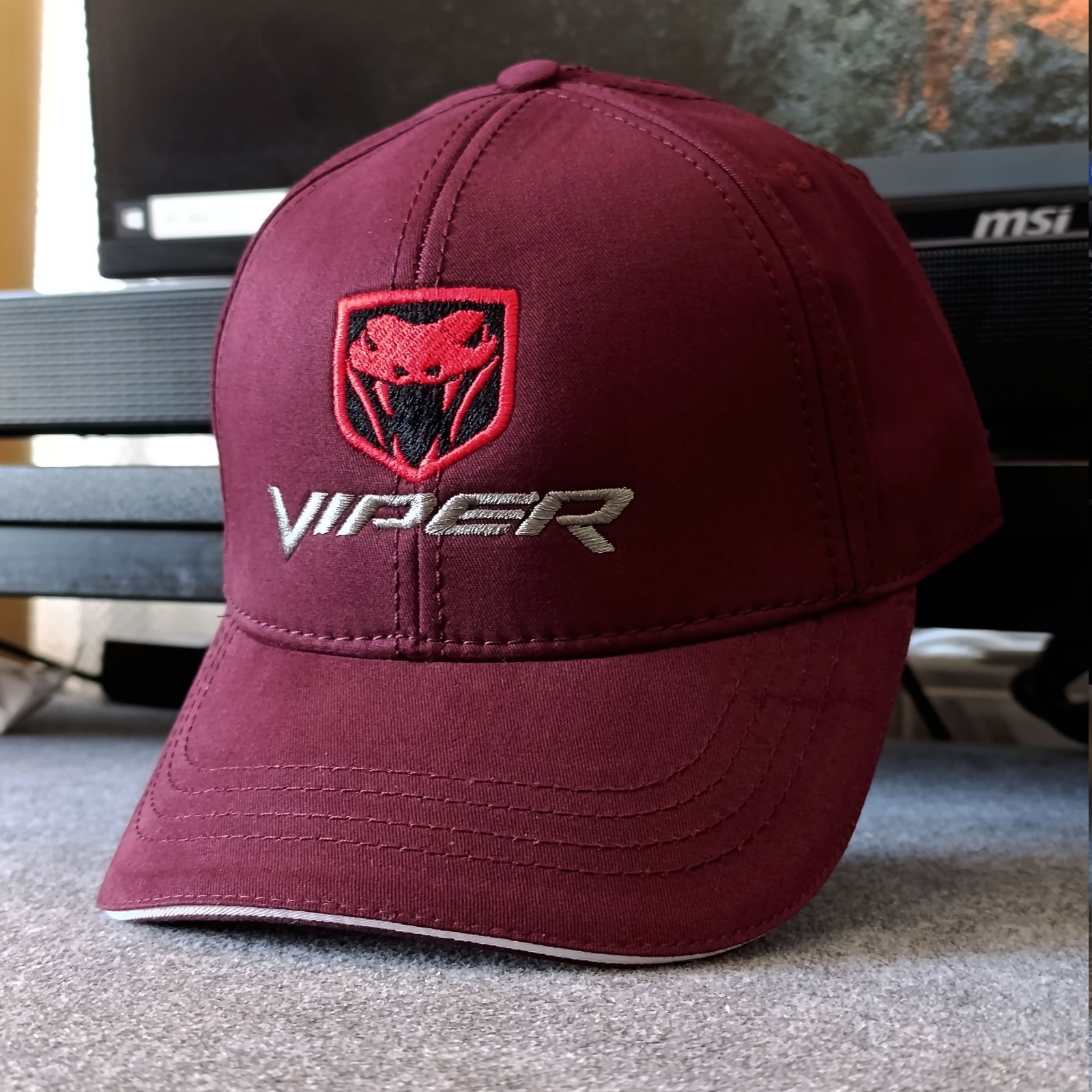 Dodge Viper Embroidered Hat