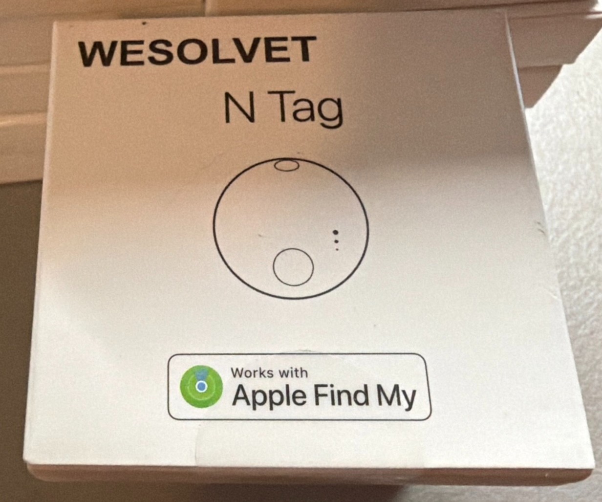 Wesolvet N Tag Compatible With Apple Find My - GREEN