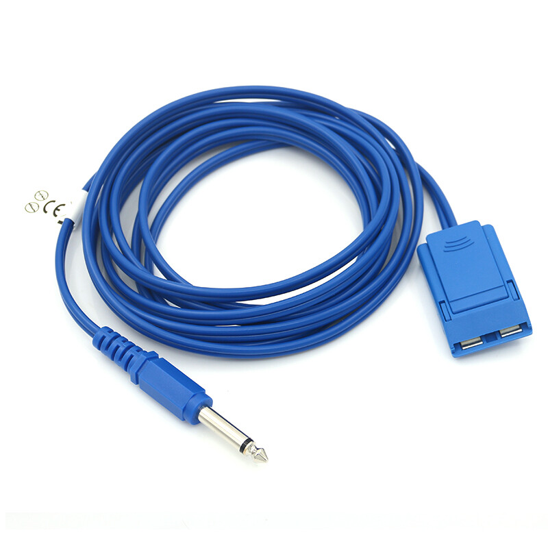 Negative Plate Connecting Cable durable Patient Return Electrode Electrocautery