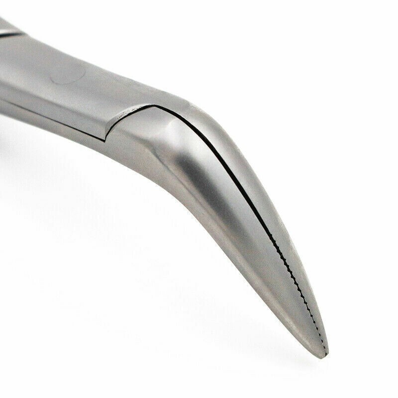 Dental Long Beak Extraction Forceps Upper Lower Universal Root Tip Removal Plier