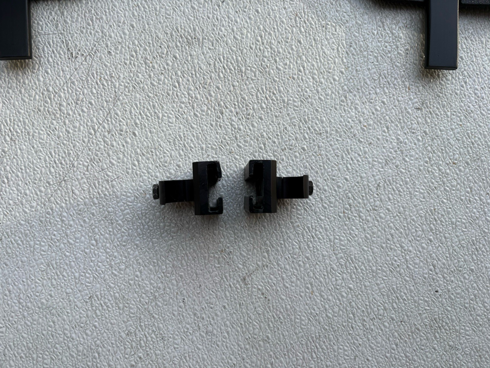Quickie Wheelchair side guards with mounting brackets. Pair.
