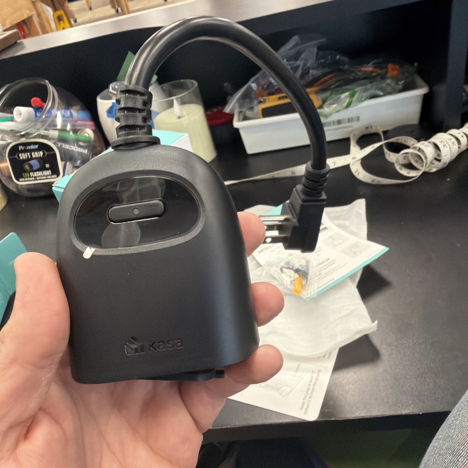 H-8. TP-Link Kasa Outdoor Smart Plug Smart Home Wi-Fi Outlet Timer KP401