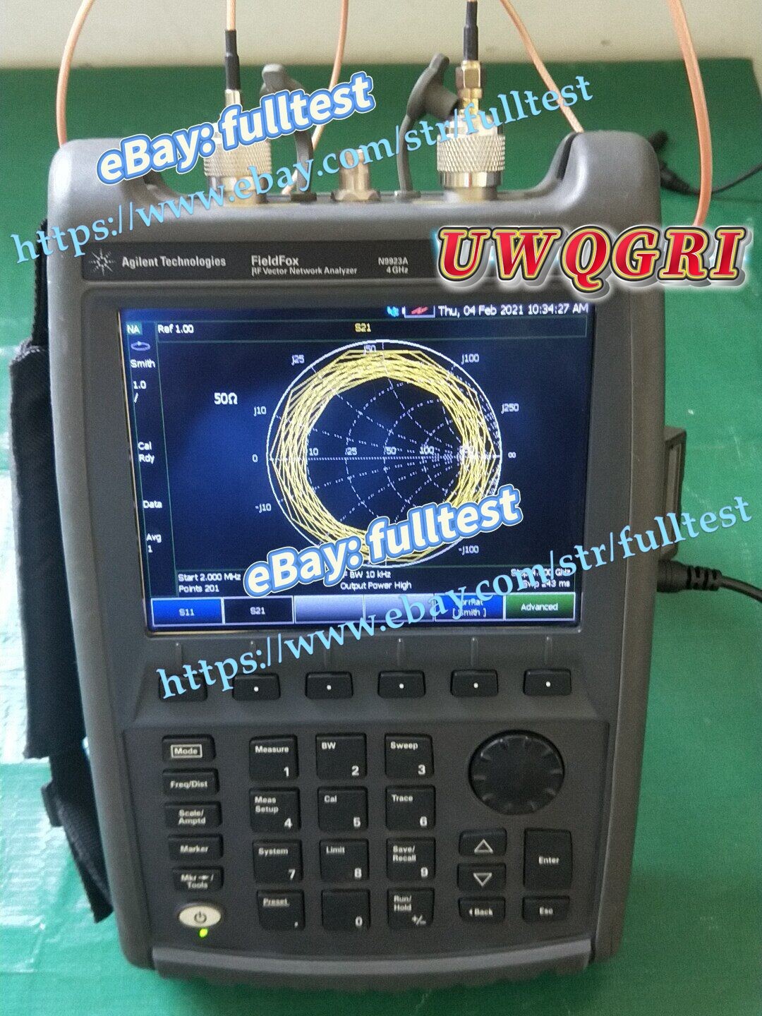 1PCS Agilent N9923A handheld network analyzer 4G