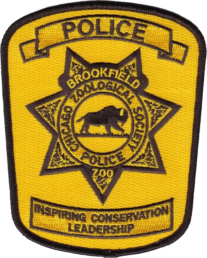 CHICAGO ZOOLOGICAL PARK POLICE DEPARTMENT PATCH: Series 3 - Brookfield Zoo