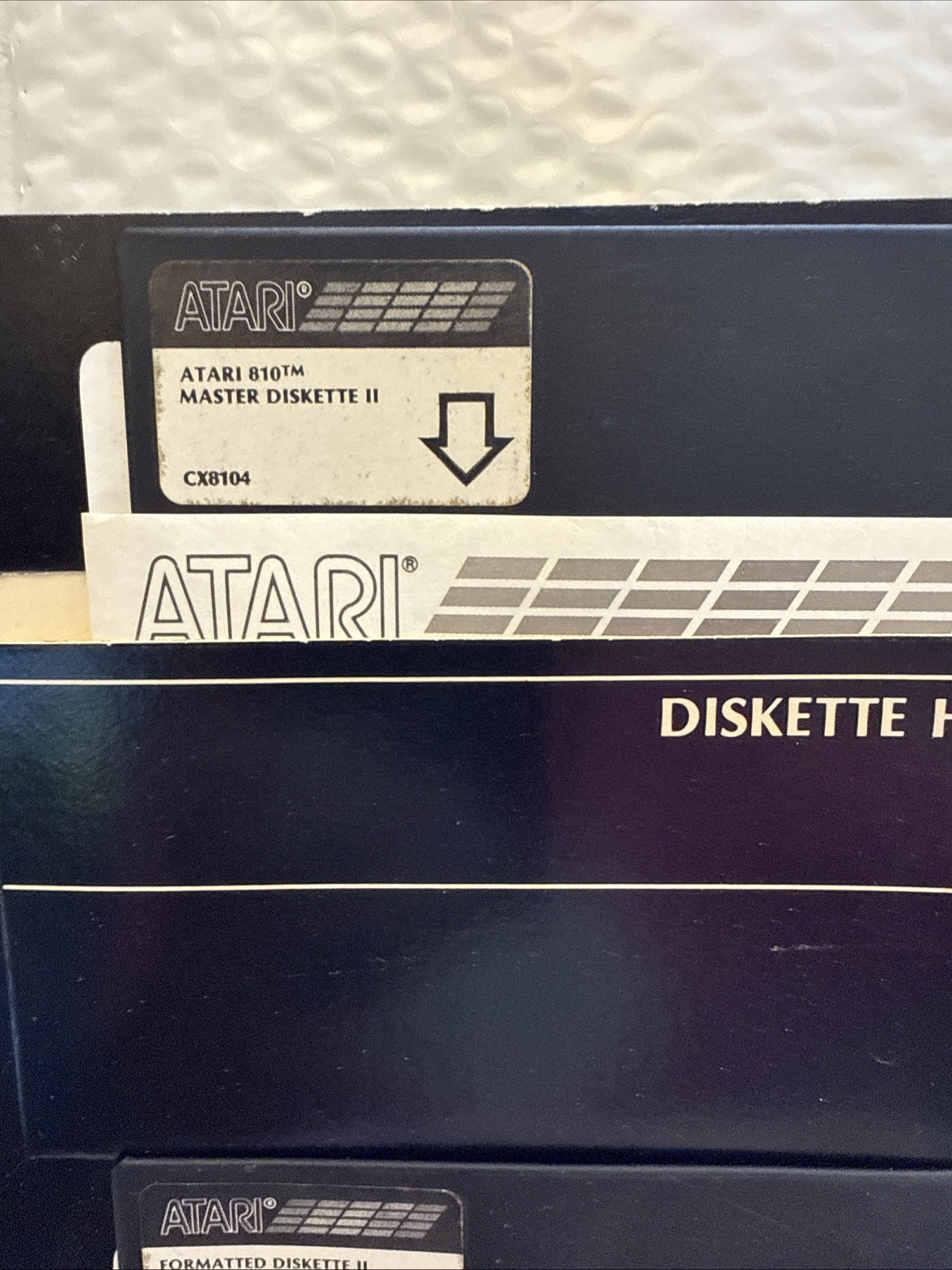 Vintage DISK OPERATING SYSTEM II Atari 400/800 Computer Reference Manual 2 Disks
