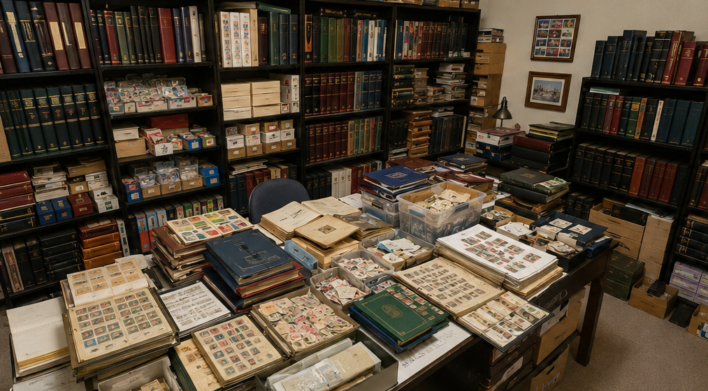 HUGE 17 Pounds Worldwide Stamp Collection Lot Albums Loose Stamps USA Foreign