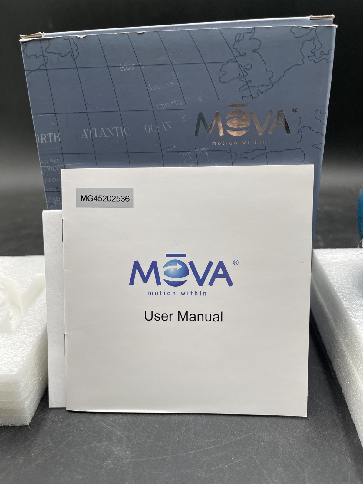 Mova Globe Rotating Solar Planet Model with Realistic Surface Detail