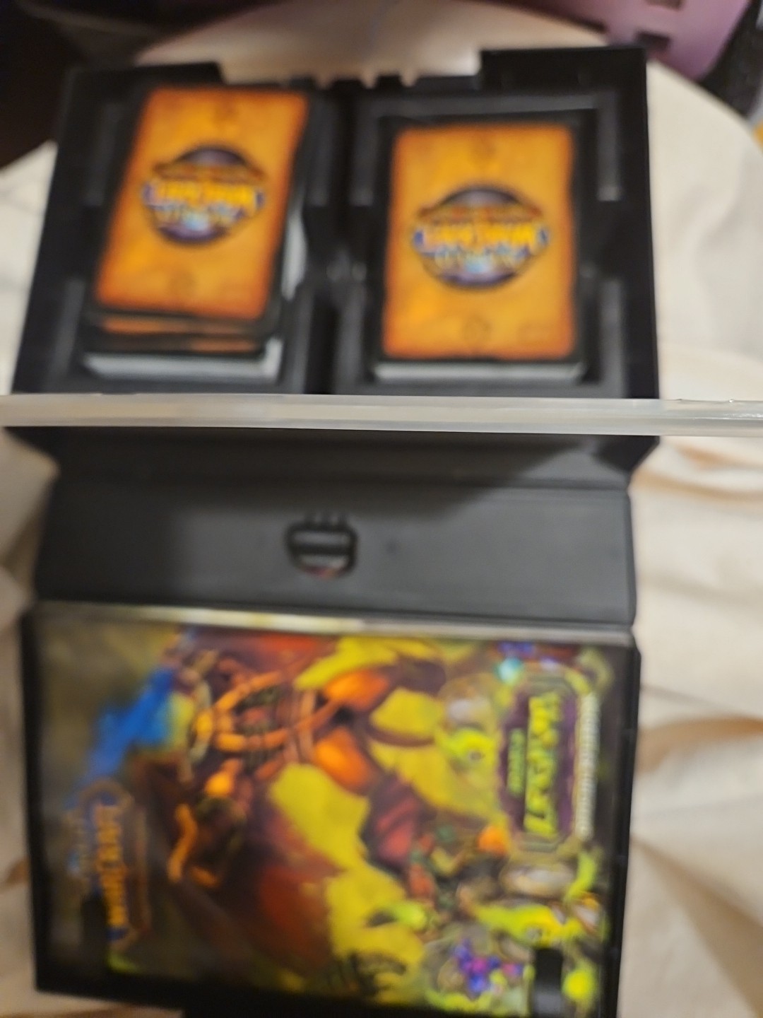 WOW March Of The Legion Rule Book And Deck In Nice Case