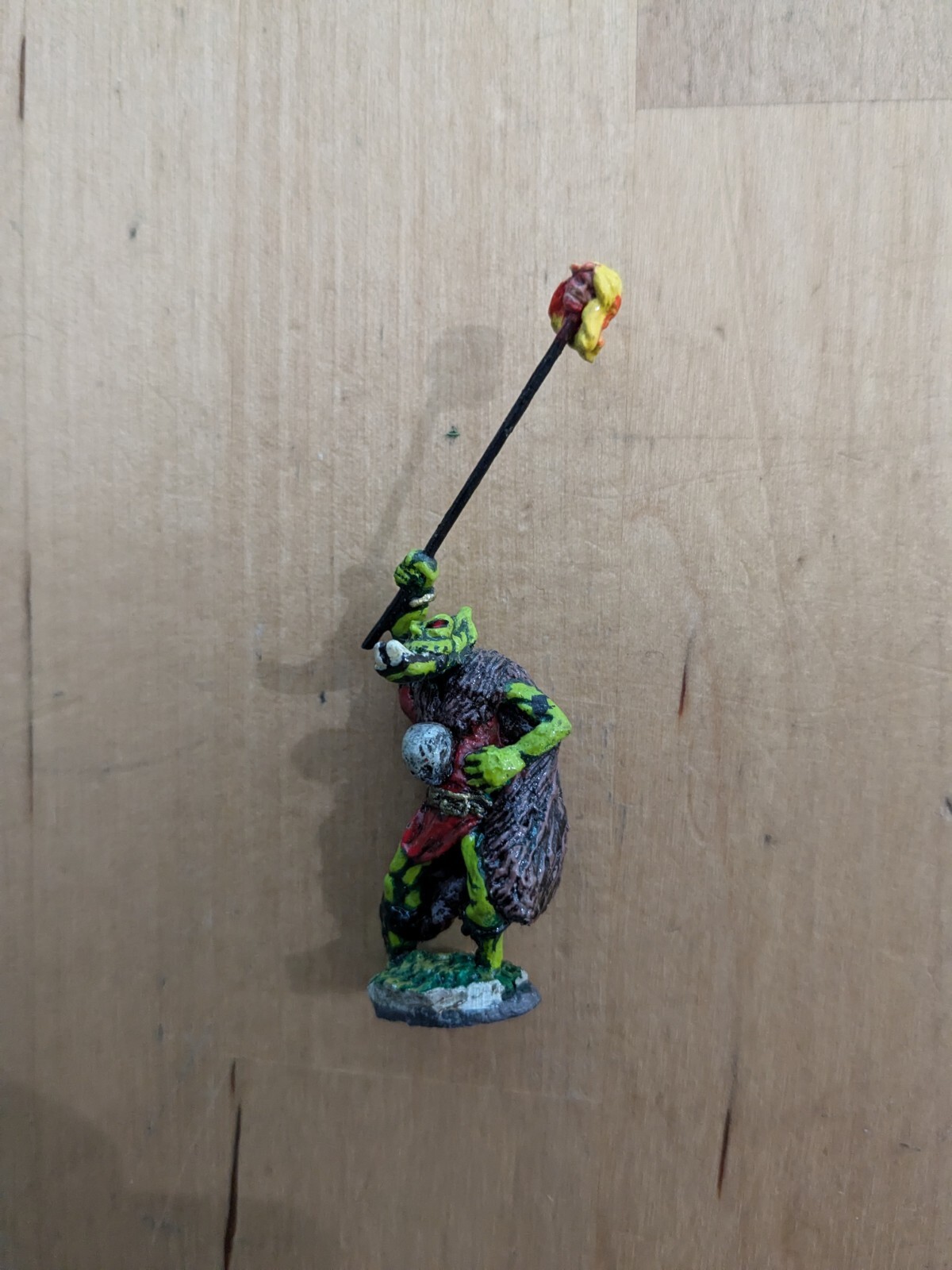 Warhammer Fantasy Unknown Orc Standard Bearer Metal