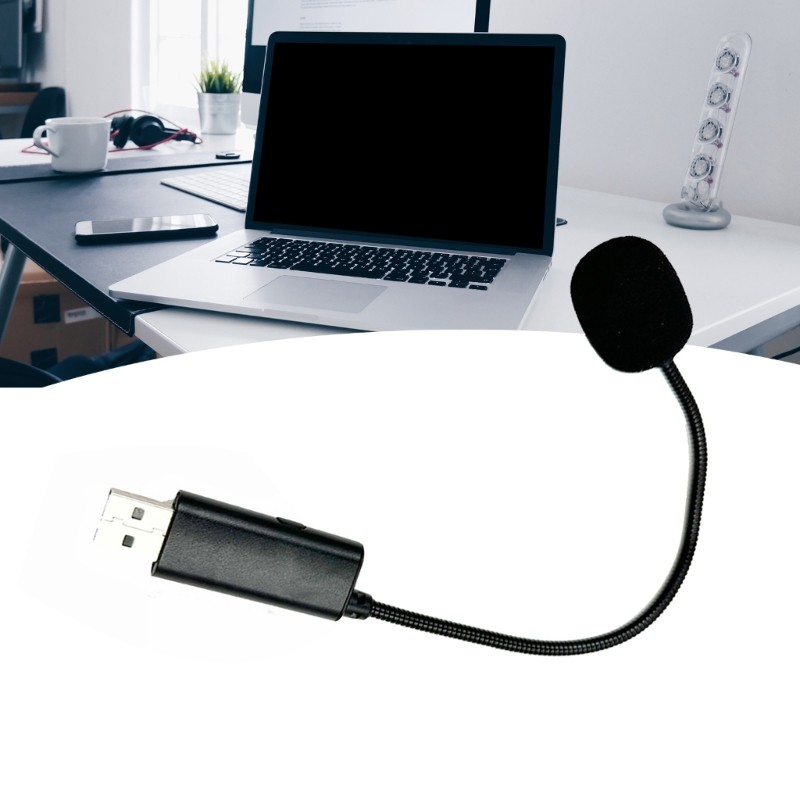 Omnidirectional Microphone 9 Hose Microphone with Switchs Support All System
