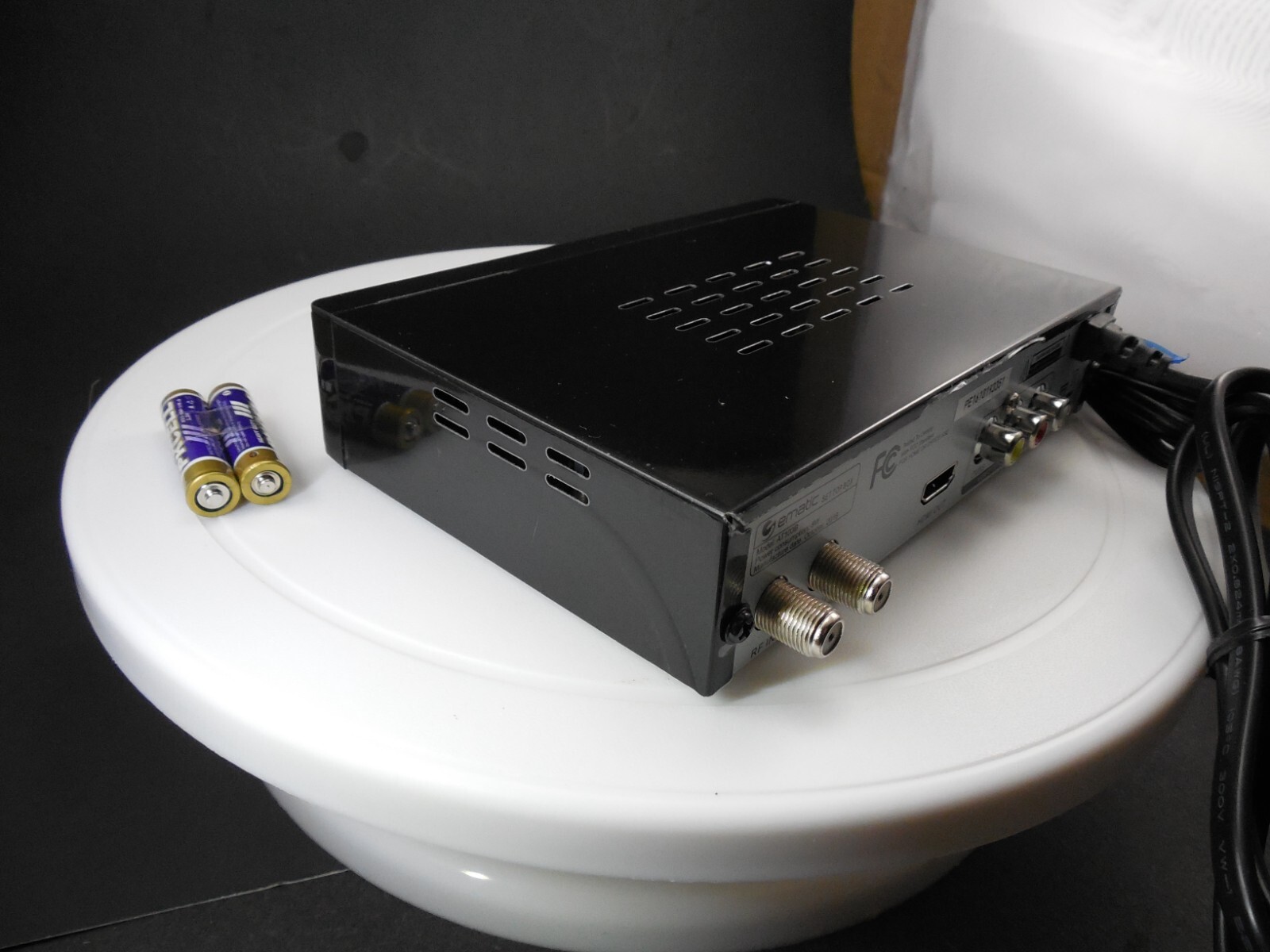 Ematic Digital TV Converter Box & Remote/record programs!