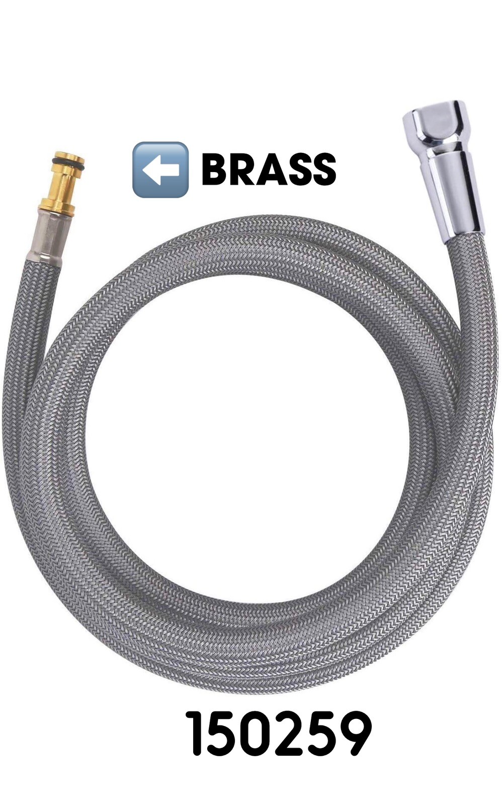 For Moen Kitchen Faucet Replacement Hose 187108 pull Down hose 150259