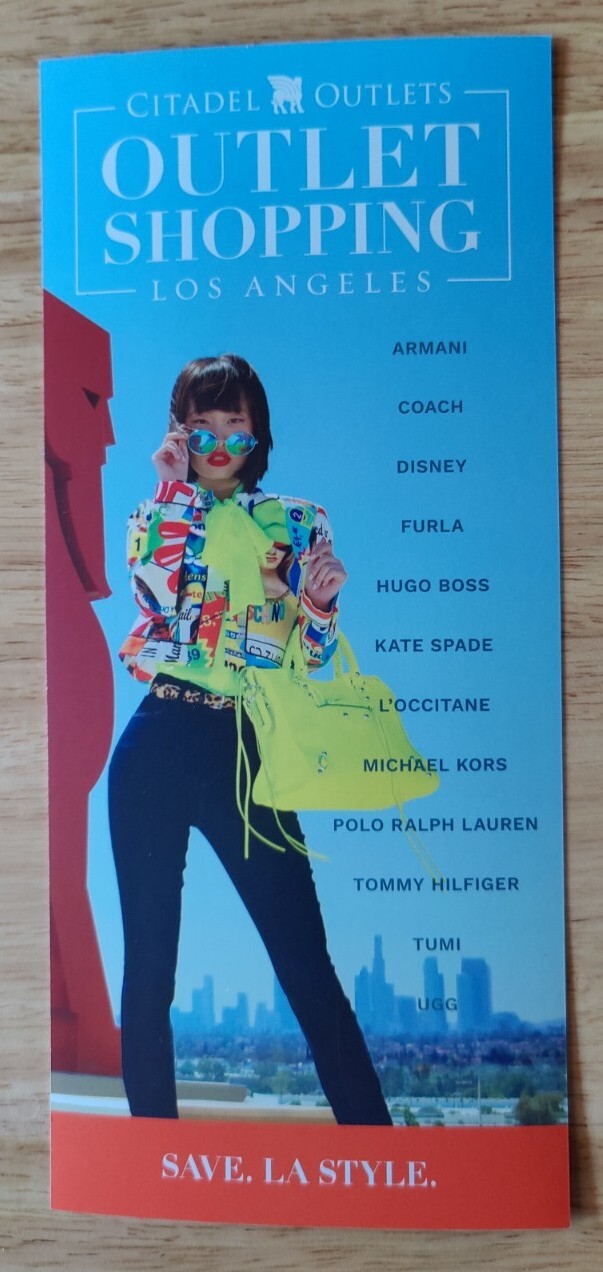 CITADEL OUTLET Visitor Guide, Los Angeles California