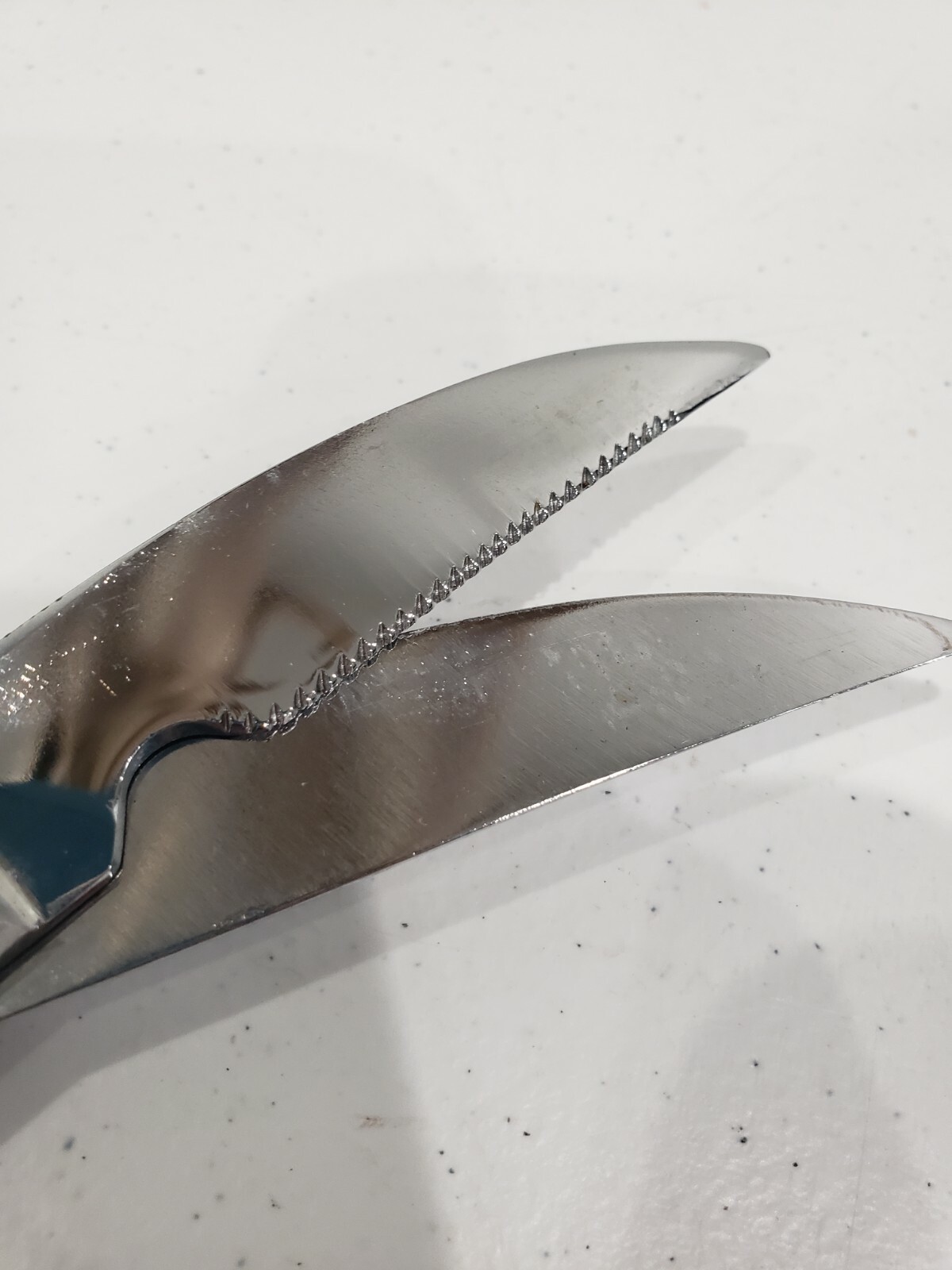 Vintage Rowoco Inox Italy Poultry Kitchen Scissors Shears
