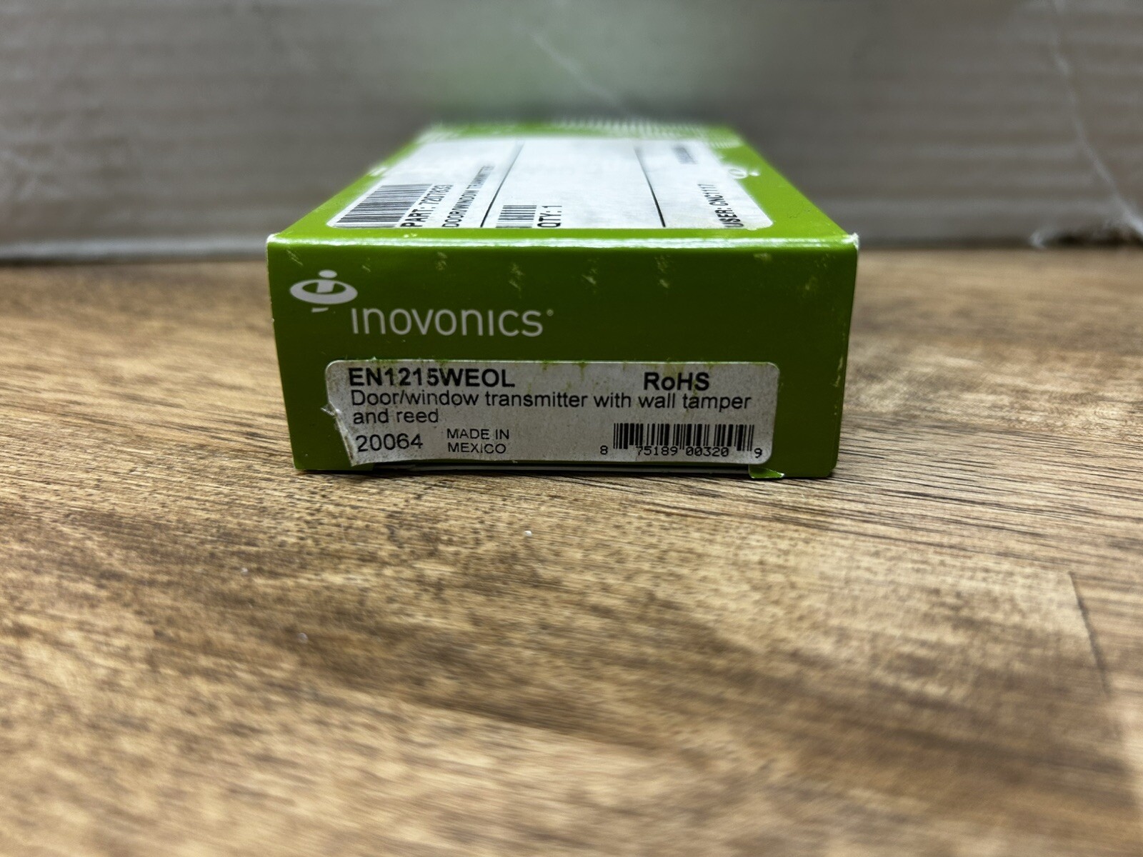 Inovonics EN1215WEOL Door/Window Transmitter with Wall Tamper and Reed