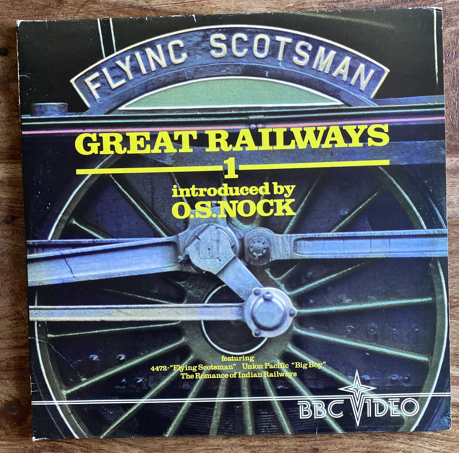 GREAT RAILWAYS 1      MINT LASERDISC