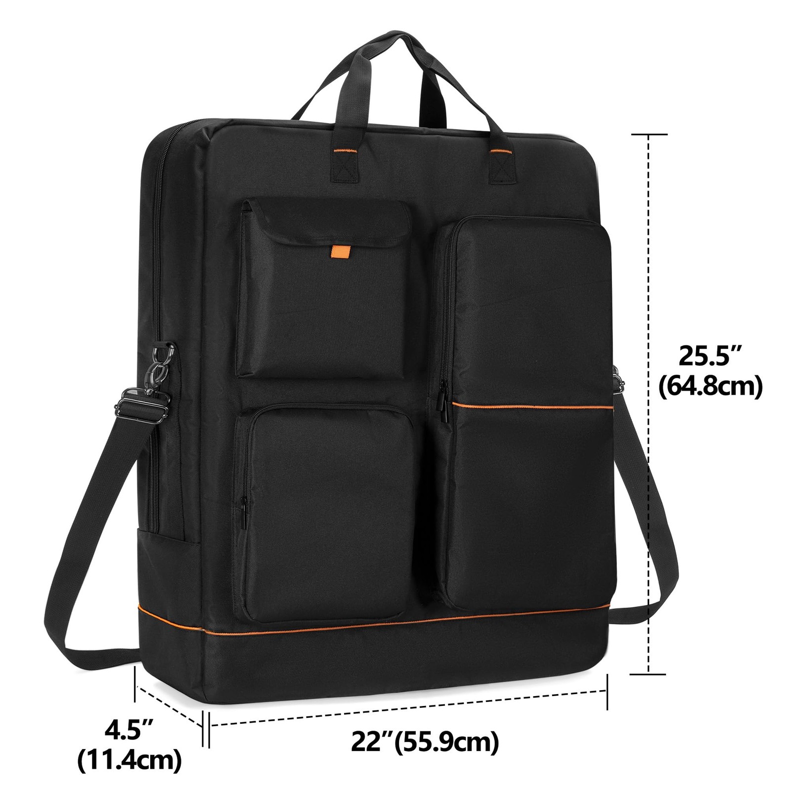 HODRANT Solar Panel Storage Bag, 60W-200W, Padded Travel Case