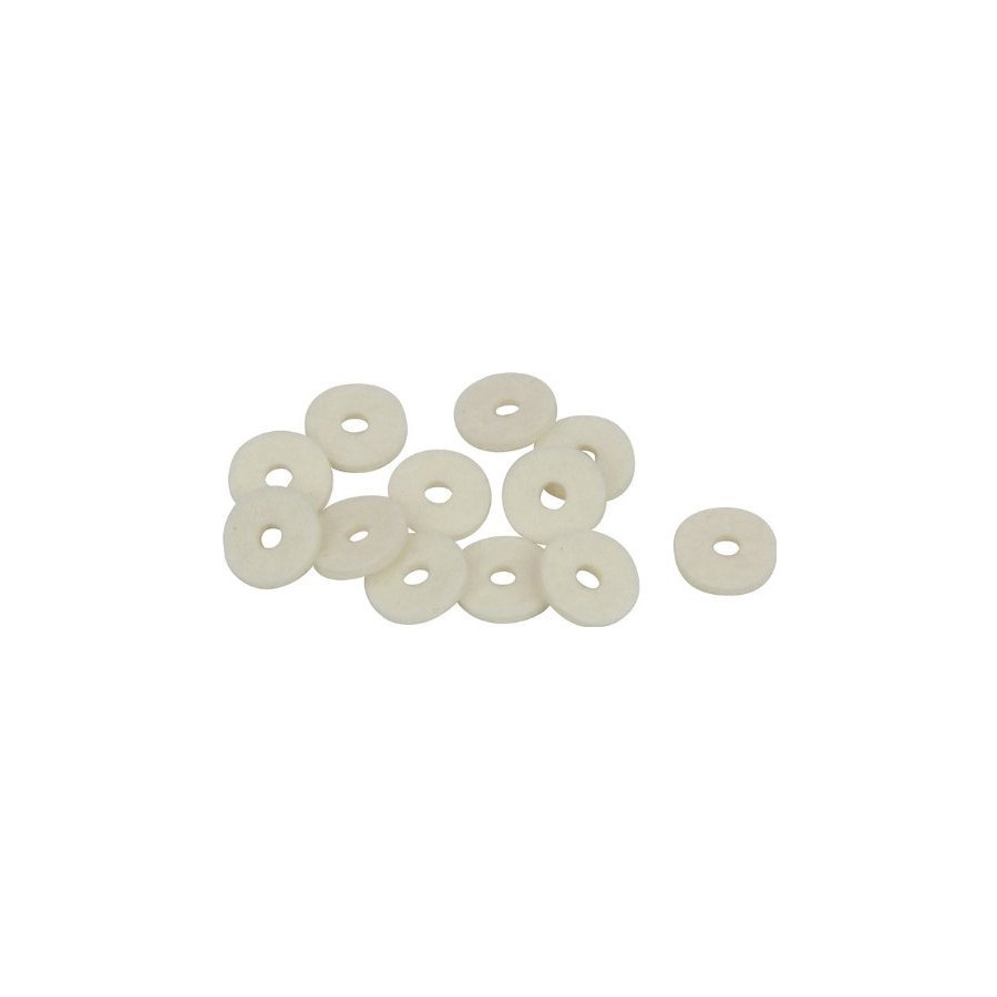 Fender White Strap Button Felt Washers Button Felt Washers, New!
