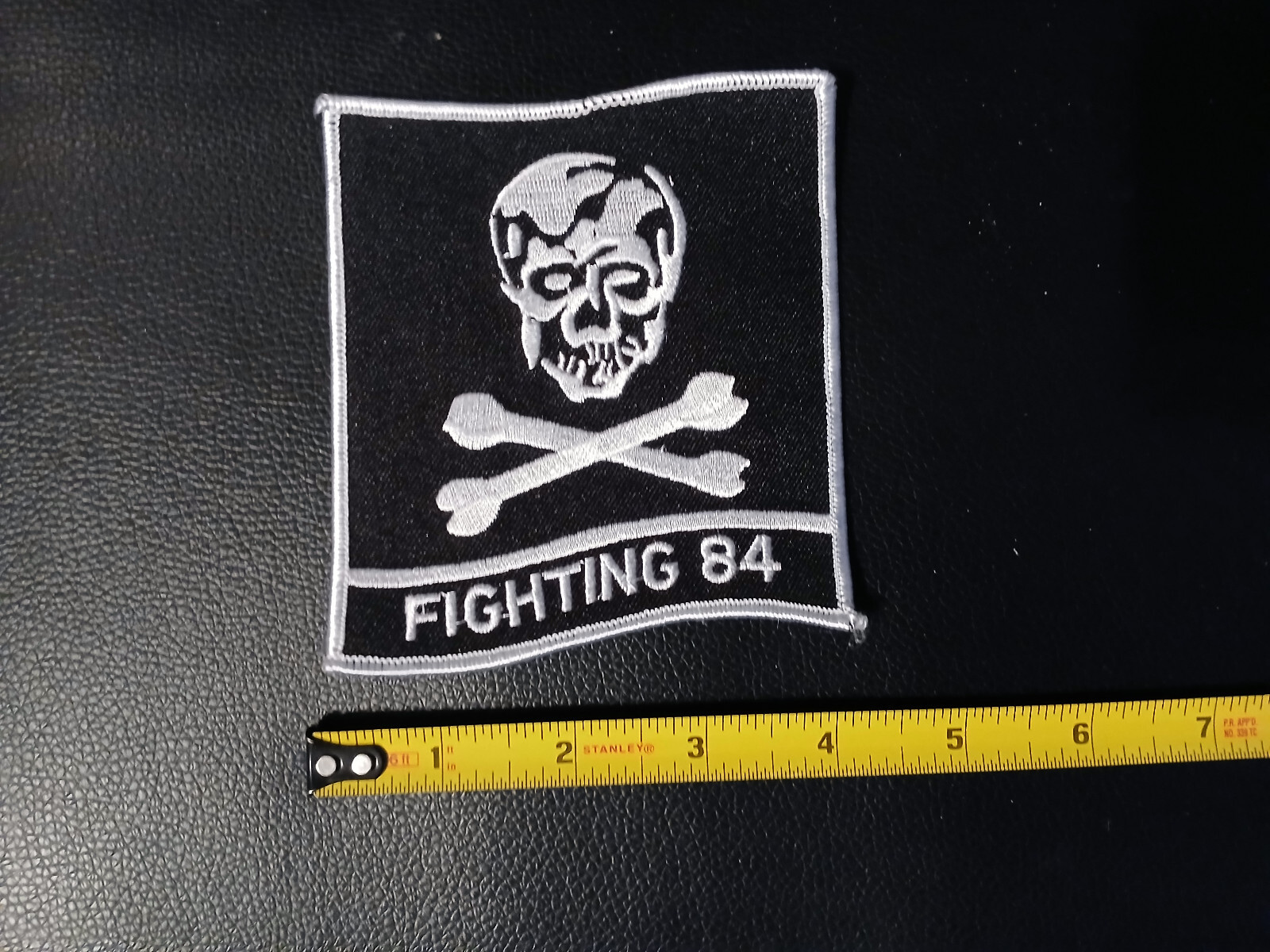 80’s Navy Fighter Sq. VF-84 FIGHTING 84 JOLLY ROGERS 4” Inch Patch - F-4 F-14