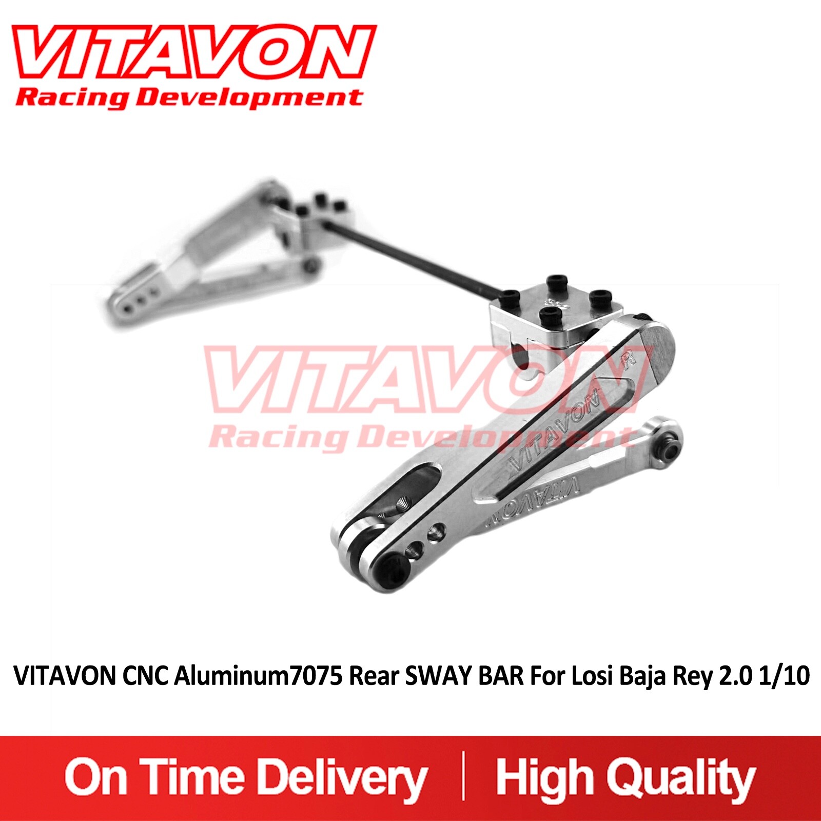 Vitavon CNC Alu7075 Rear SWAY BAR For Losi Baja Rey 2.0 1/10