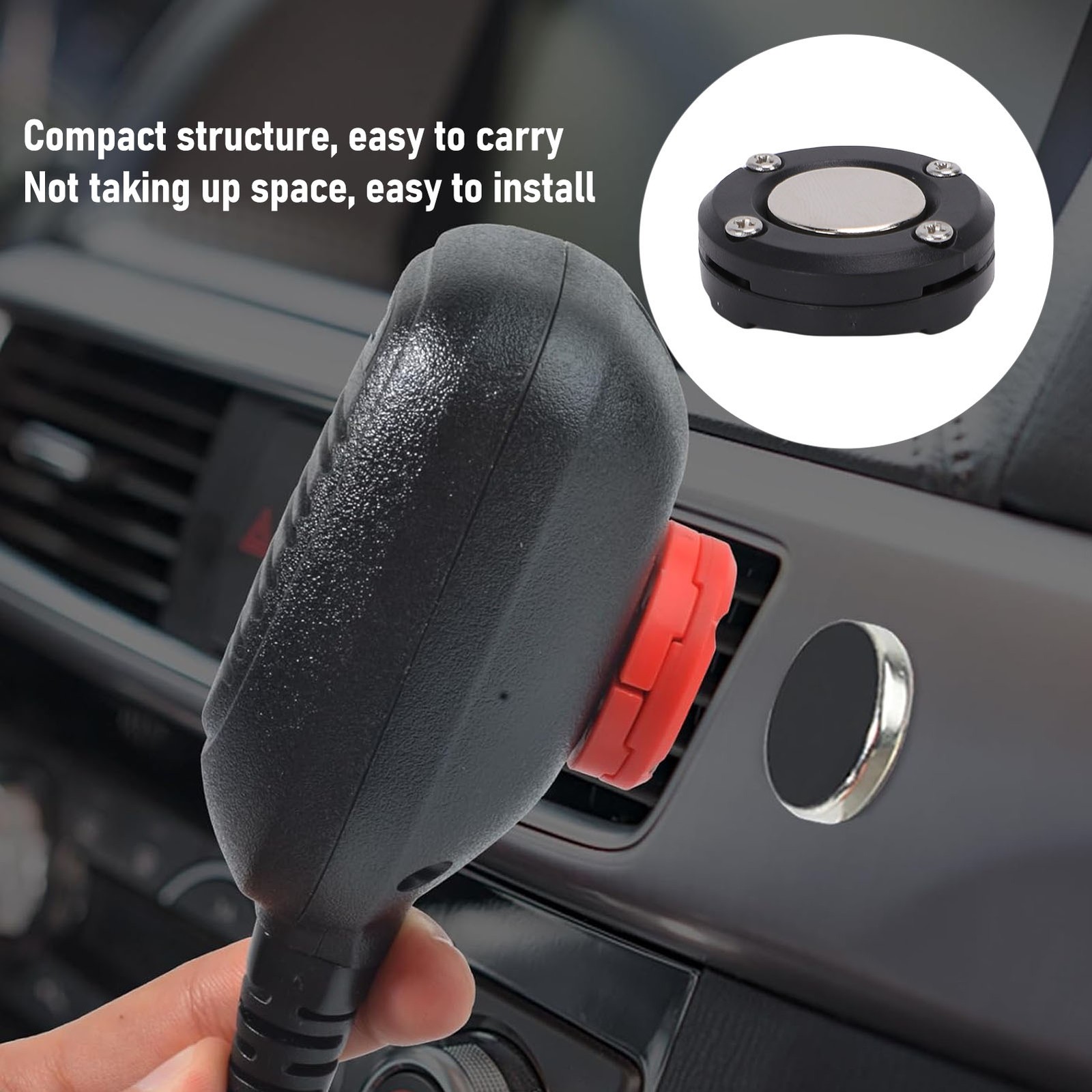 1 Portable Magnetic Mic Holder Compact Design For Users NEW
